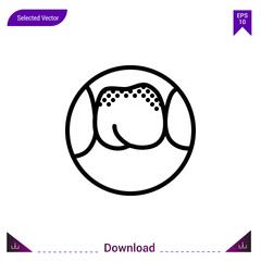 molar medical icon vector . Best modern, simple, isolated, application ,medical icons, logo, flat icon for website design or mobile applications, UI / UX design vector format