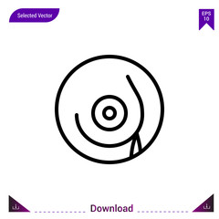 breast icon vector . Best modern, simple, isolated, application ,medical icons, logo, flat icon for website design or mobile applications, UI / UX design vector format