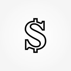 earning, dollar sign icon design