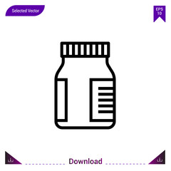 drugs medical icon vector . Best modern, simple, isolated, application ,medical icons, logo, flat icon for website design or mobile applications, UI / UX design vector format