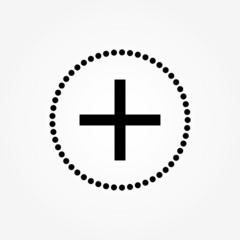 medical sign line icon design  V