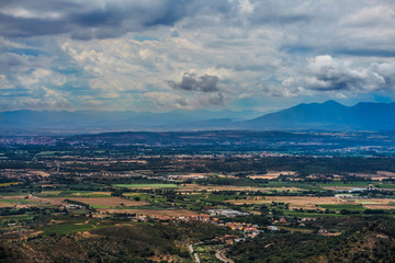 Summer landscape. Spain