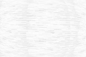 Abstract halftone tech pattern design of fish eye decoration design. illustration vector eps10