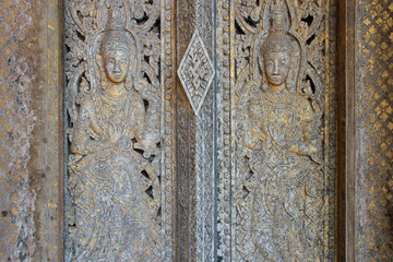 buddhist temple (Wat Pa Huak ) in luang prabang (laos)