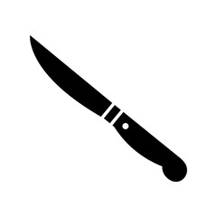 paring knife - kitchen utensils icon vector design template
