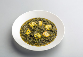 Palak Paneer / Spinach Cottage Cheese Curry
