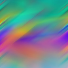 Abstract blurred background. Lines and spots of color orange, purple, green, yellow, pink.
