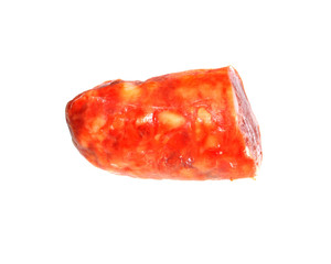 sausage isolated on white background