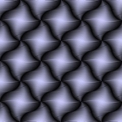 Halftone Abstract Seamless pattern. Vector illustration.