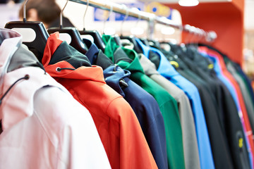 Jackets in store