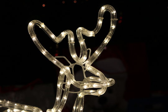 Decorazione natalizia - Renna luminosa
