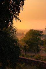 Sunset in Agra