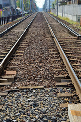 叡山電鉄の線路