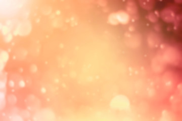 Red lava bokeh background with copy space The hottest color in 2020