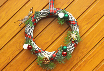 Christmas door wreath