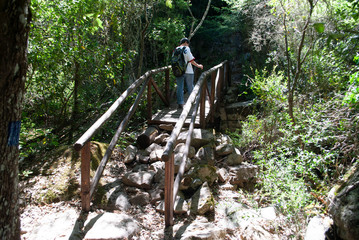 Ponticello nel parco dei Sette Fratelli