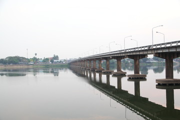 concrete long bridge