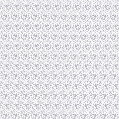 A seamless vector pattern with organic shapes in light grey. Surface print design.
