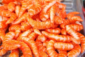 Red Shrimps background