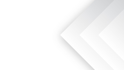 Modern white grey silver abstract background for presentation design.