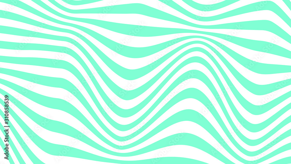 Poster Wave Stripe Background. Simple texture for abstract cover design. Decorative color art. Banner, poster template. Vector effect. Wave line pattern. Modern graphic design. Digital drawing. EPS10 vector.