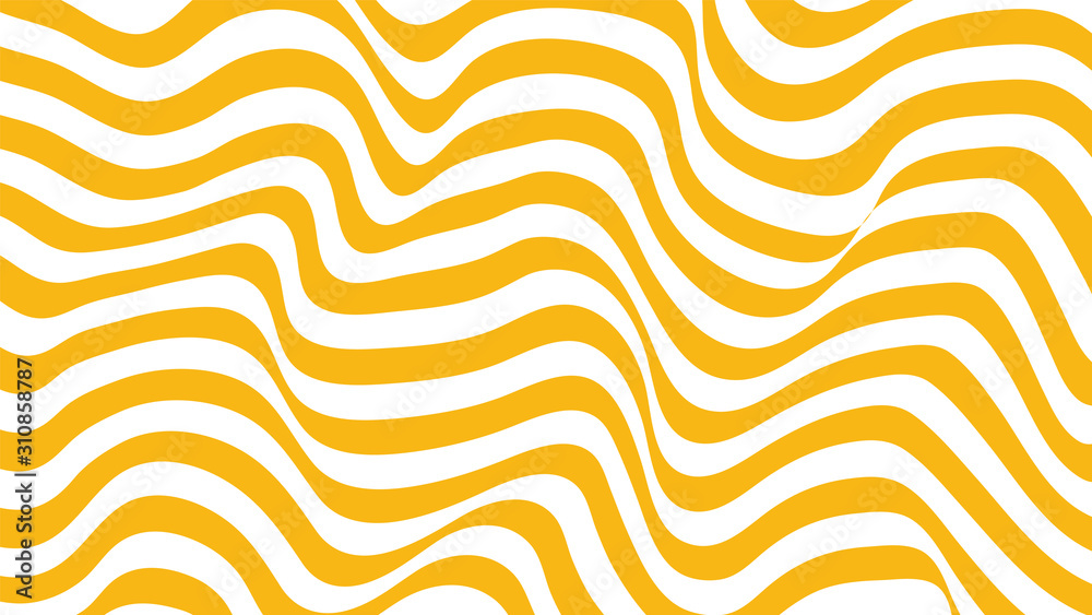 Poster Wave Stripe Background. Simple texture for abstract cover design. Decorative color art. Banner, poster template. Vector effect. Wave line pattern. Modern graphic design. Digital drawing. EPS10 vector.