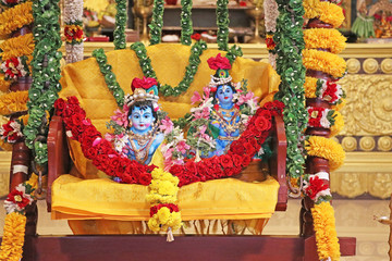 Idols of God Krishna