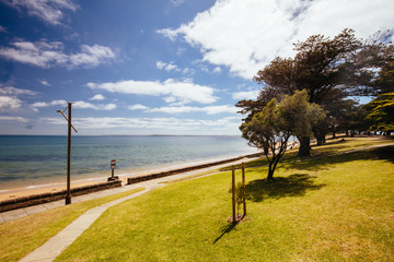 Cowes Foreshore on Philip Island in Australia