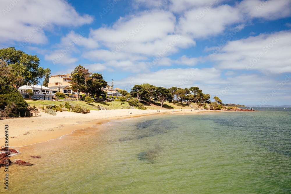 Canvas Prints cowes foreshore on philip island in australia