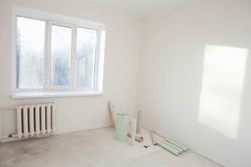 Wallpapers In The Corner Of Apartment