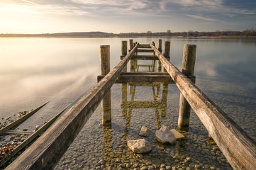 Alter Holzsteg