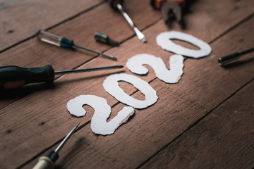 New year background 2020.wooden back ground.