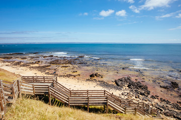 Shelley Beach on Philip Island in Australia