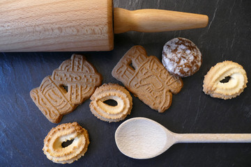 Spekulatius, Spritzgebäck und Lebkuchen
