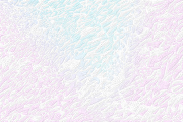 Pink and turquoise textured background. Pastel colors with abstract lines.