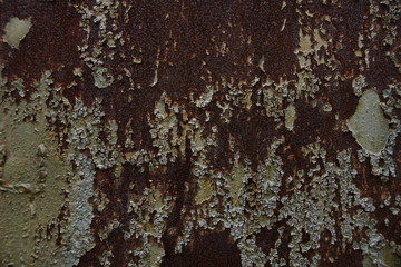 texture of rusty metal background