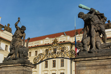Matthias Gate at Prague castle