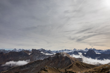 Die Allgäuer Alpen - Das Nebelhorn im Herbst