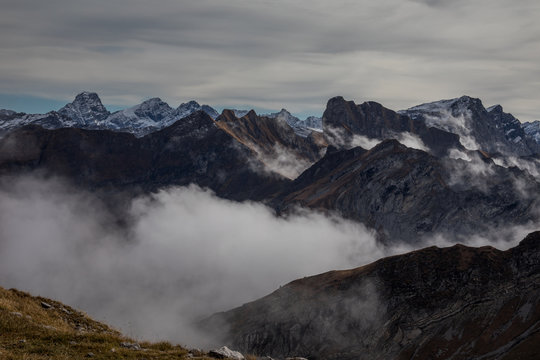 Die Allg&auml;uer Alpen - Das Nebelhorn im Herbst