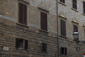Architectonic heritage in the old town of Firenze