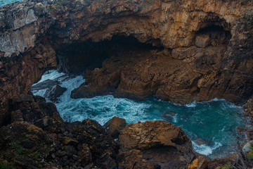 Fototapeta premium cave in the sea