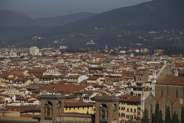 Obraz premium Panoramic view of the city of Florence