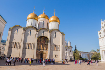 Fototapeta na wymiar Assumption Cathedral of Moscow