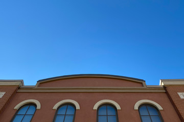 old building with red roof