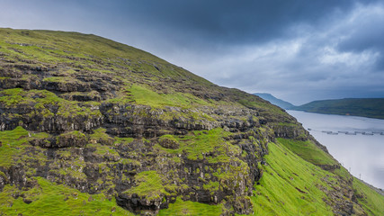 Die Westküste von Irland - Luftaufnahme