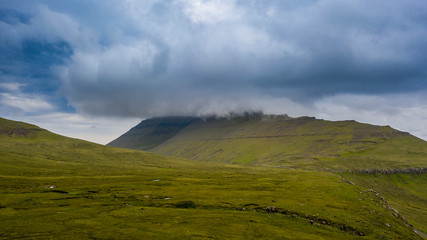 Färöer - Inseln im Atlantik - Luftaufnahme