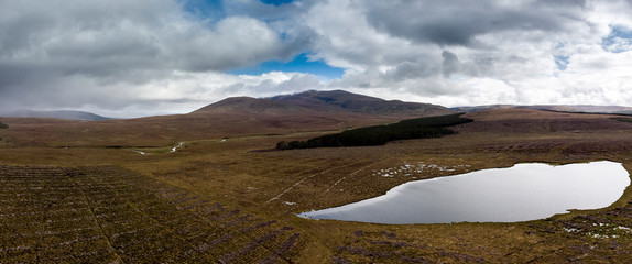 Die nördlichen Highlands von Schottland - Luftbild