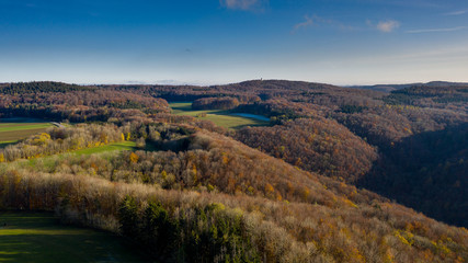 Die Schwäbische Alb - Luftaufnahme