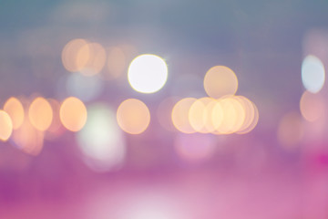 de focused bokeh light, abstract background
