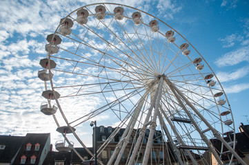  View of Big wheel attraction on the main place